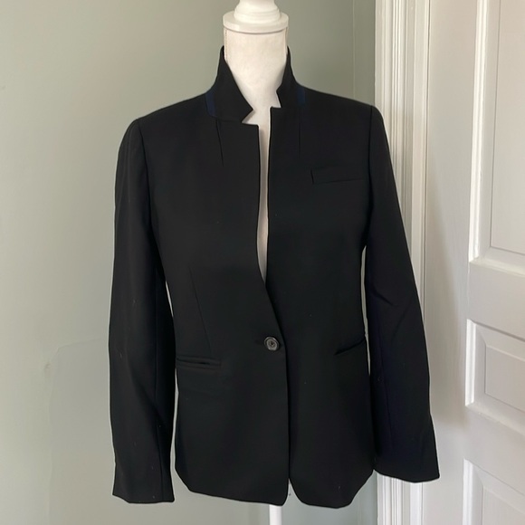 JCREW Regent Blazer size 6P wool Blend fully lined jacket career work - Picture 1 of 5